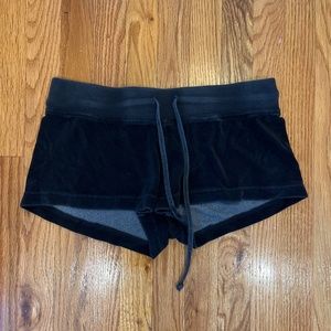 Hard tail terry cloth shorts